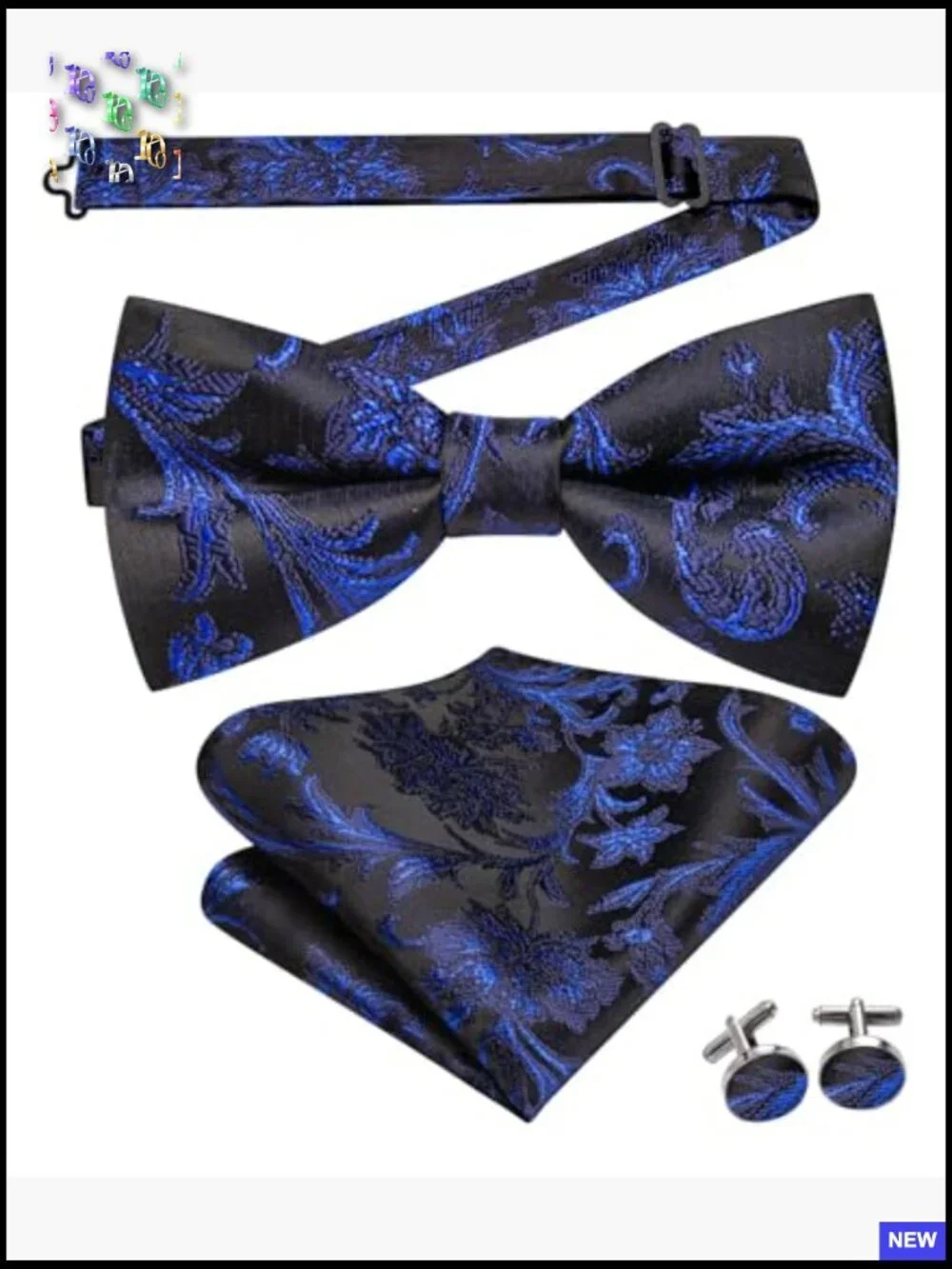 Silk Suit Vest Set Elegant Formal Tuxedo Wedding Party Accessories 8PCS